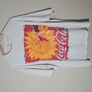 Vintage 90's Coca-Cola  Sunburst Tee.